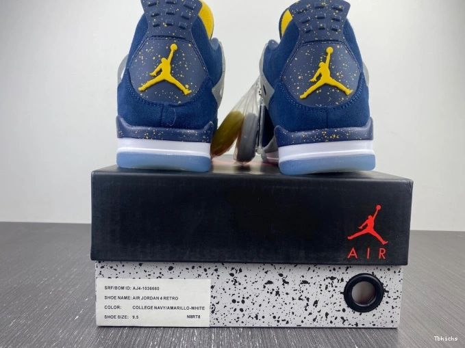 Reps TBK 4 Jordan Air Michigan Retro AJ4-1036660 (PE) 0803